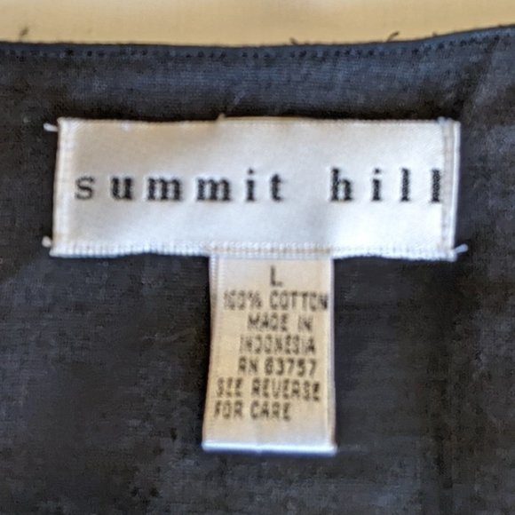 Summit Hill Black Sequin and Pearl Vest  Size L - Picture 4 of 4